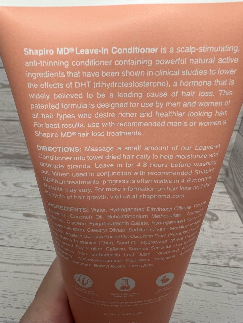 DHT-Fighting Leave-In Conditioner — 8oz - Picture 5 of 6